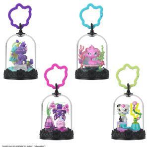 Monster High Pet Keychains, Animal Figures With Accessories And Buildable Terrarium