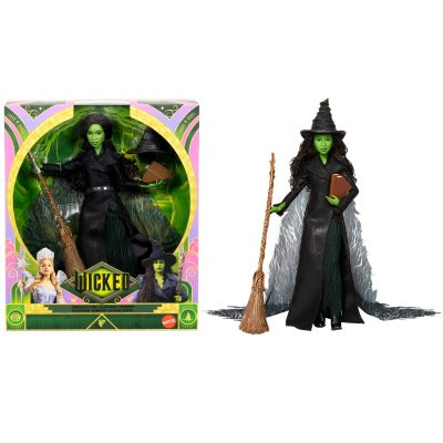 Universal Pictures’ Wicked: For Good Deluxe Elphaba Doll With Movie-Inspired Outfit & 4 Accessories