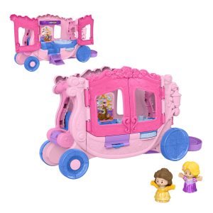 Little People Disney Princesa Juguete para Bebés Carruaje de Princesas